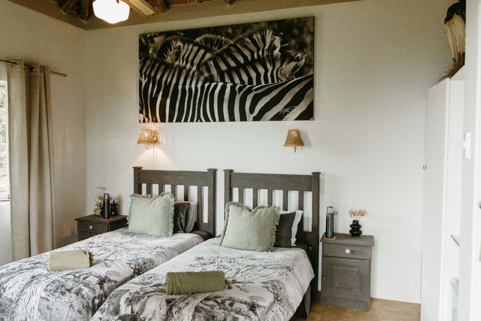 Zebra Twin at Gold Valley Lodge