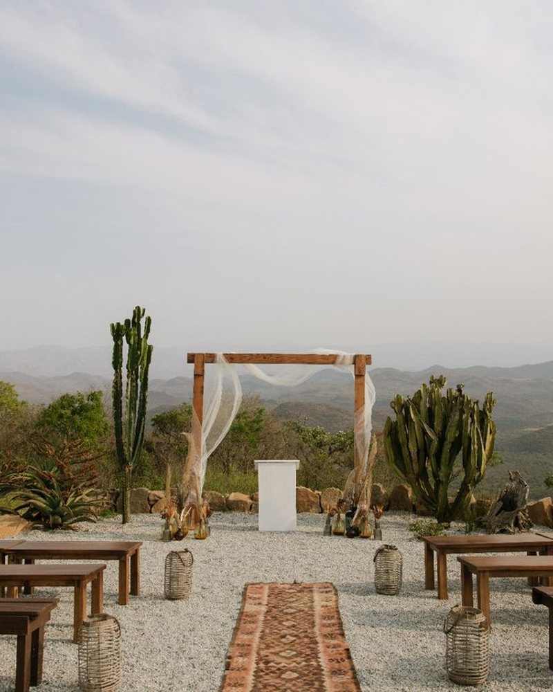Gold Valley wedding and events venue with mountain views